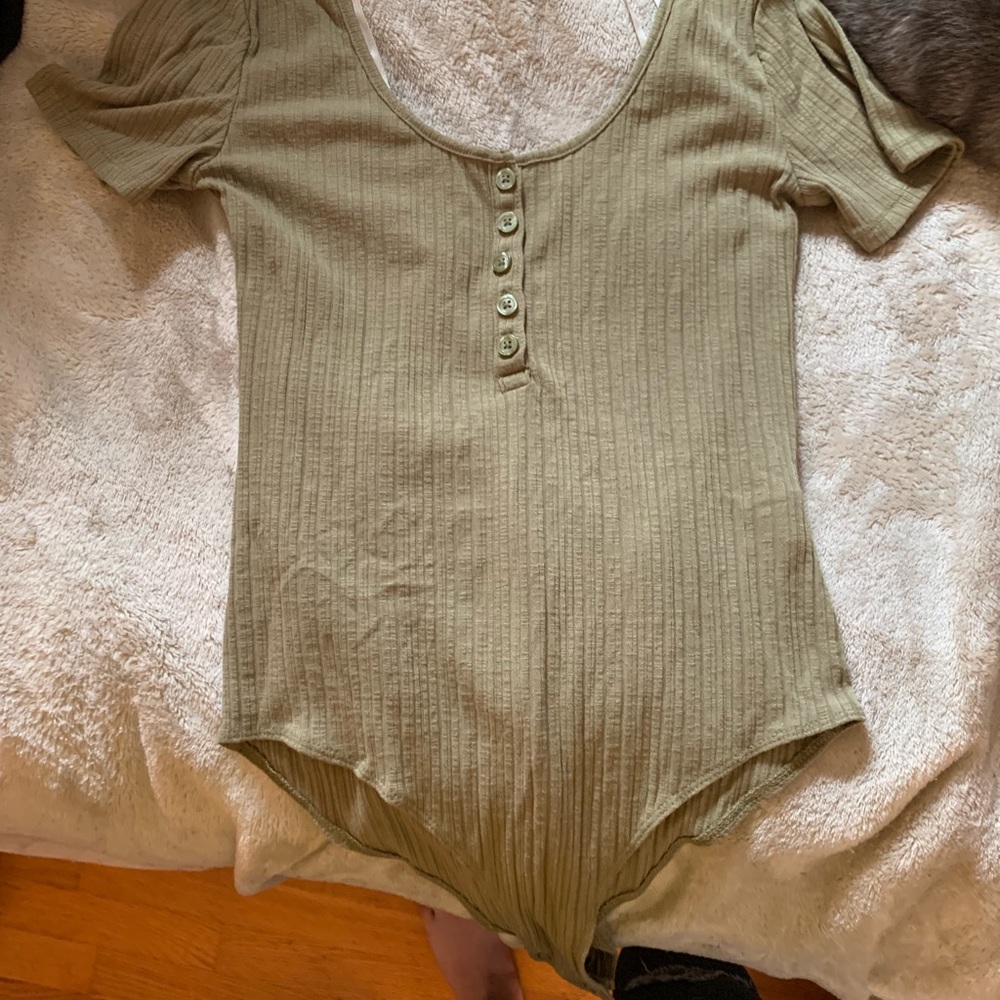 Olive Green Onesie